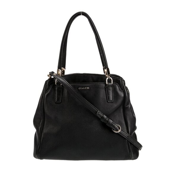 Coach Minetta Crossgrain Leather Satchel/Crossbody Handbag - Picture 1 of 12